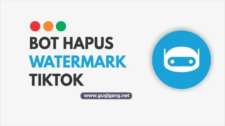 Bot Menghilangkan Watermark TikTok
